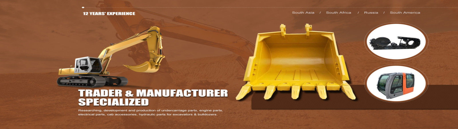 Excavator Spare Parts