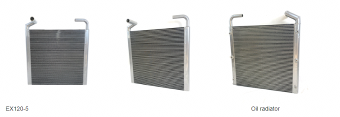 EX120-5 4365742 Excavator Radiator For Hitachi EX100-5 EX120-5 Engine 4BG1