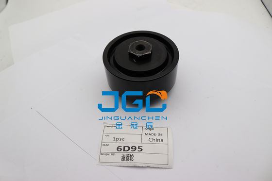 High Quality 6d95 Engine Spare Parts Belt Tensioner Bearing Tensional Pulley For Excavator Pc200-6