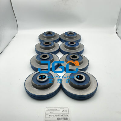 Accessories For Excavator Engine Mounting E330b E330c E330d E336D E345c E345D E374 Blue Engine Cushion