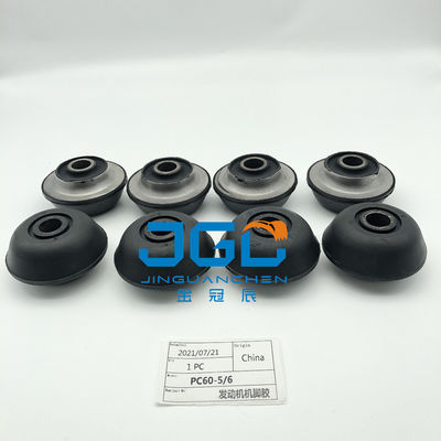 Excavator PC60-5-6 Diesel Engine Support Cushion For Engine Cushion