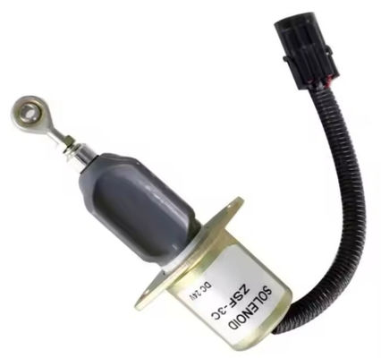 24V Shut Off Solenoid 3931196 SA-3665-24 ZSF-3C For 6CT 8.3 Excavator