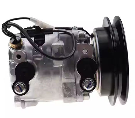 Air Conditioning Compressor 447180-6430 For Excavator SV06E Engine 12V 108mm