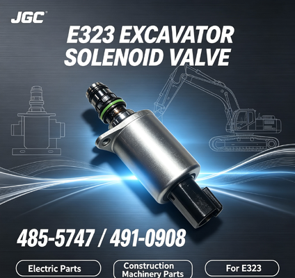 Belparts Excavator Electric Parts E323 Solenoid Valve 485-5747 491-0908