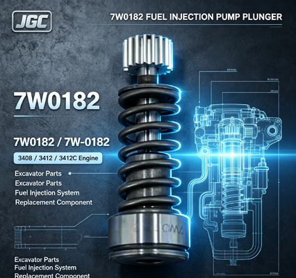 7W-0182  Brand New Excavator Parts Fuel Injection Pump Plunger Suitable for 3408 3412 3412C Engine Excavator Parts