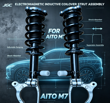 104436300FElectromagnetic Inductive Front Coilover Strut Assembly with Adjustable Damping Shock Absorbers for AITO M7 Vehicle Suspension