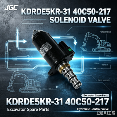 KDRDE5KR-31 40C50 -217 SOLENOID VALVE Suitable for Excavator Spare Parts