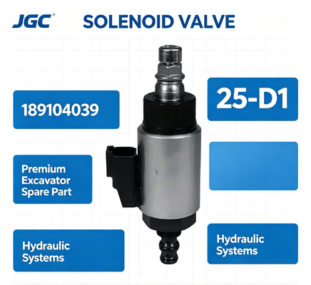 25-D1 Solenoid Valve (189104039) - Premium Excavator Spare Part for Hydraulic Systems