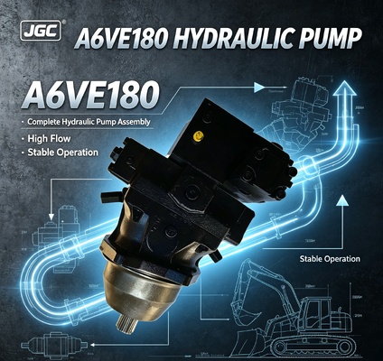 A6VE180 Complete Hydraulic Pump Assembly High Flow Stable Operation