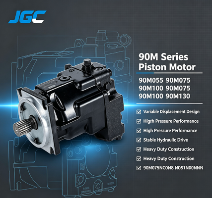 90M055 90M075 90M100 90M130 Hydraulic Motor90M075NC0N8 N0S1N00NNN Variable Displacement Piston Motor