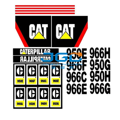 Custom Stickers Excavator Spare Parts 306 Controller