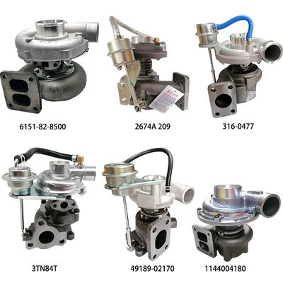 PC78 Diesel 4D95 Excavator Engine Parts Turbocharger 49377-01600 6205818270 Turbo 4937701600 Supercharger