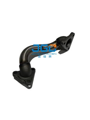 4HK1 Engine Connection Tube Engine Parts For Excavator Cooler Assembly EGR