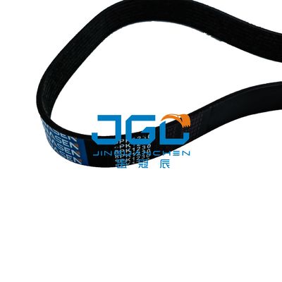 8PK1230 Alternator Cooling Fan Belt Excavator Spare Parts Belt 6743-61-3710 For Excavator PC300-7