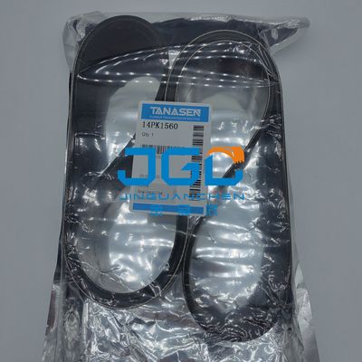 Excavator Spare Belt 14PK1560 Spare Parts Of Construction Machinery