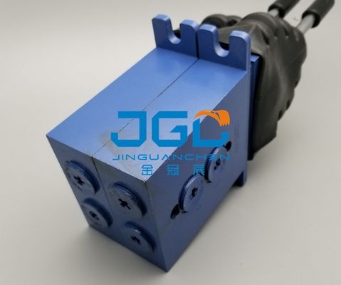 Excavator Hydraulic Spare Remote Control Lever Pilot Handle Double Dozer Handle