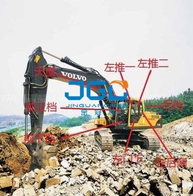 EC120Blc 140B Excavator Front And Rear Doors And Windows Left And Right Windshield Laminated Glass