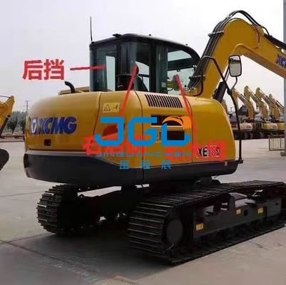 XE75DA 85C 80 Front Lower Gear Glass Excavator Front Damper Glass Rear Side Curved Glass