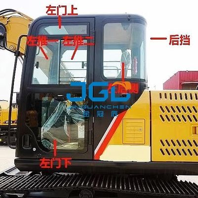 Excavator SY75C SY65C Front Gear Front Lower Gear Skylight Door Lower Rear Baffle Left Tempered Glass
