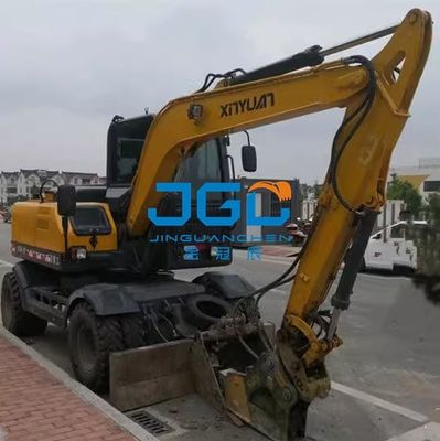 XYB75W-9 XYB75W-8T Excavator Glass Cab Front Lower Sliding Door On The Rear Side Of The Right Arm Tempered Glass