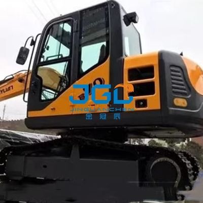 Excavator B70 Front Wind Push Up And Down The Rear Side Of The Tempered Glass Under The Window Door