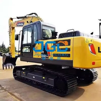 FR225D 220E 260E 150E 170E Excavator Front Wind Gear Push And Pull Window Glass