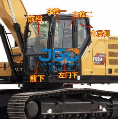 Excavator Glass 200C 205C 125C 245H 235H 155H 135C Tempered Glass