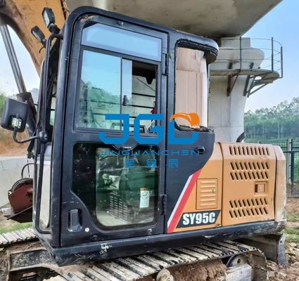 75C 95C 75Pro Excavator Front Windshield Sliding Window Rear Side Bending Rear Skylight Top Glass