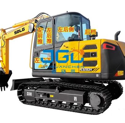 E690H/635/655/675/685 Excavator Windscreen Rear Side Bend Right Arm Skylight