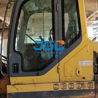 Excavator Glass SC80 60 70 Front And Rear Windscreen Left Door Right Slide Window The Rear Window Glass
