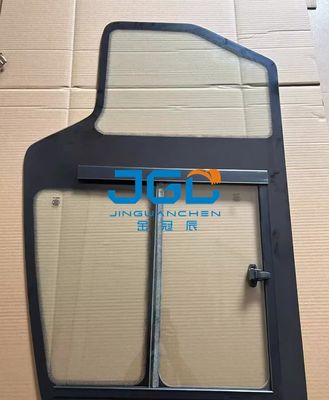75S-9 75X Excavator Glass Whole Door Glass With Small Window Integral Fittings