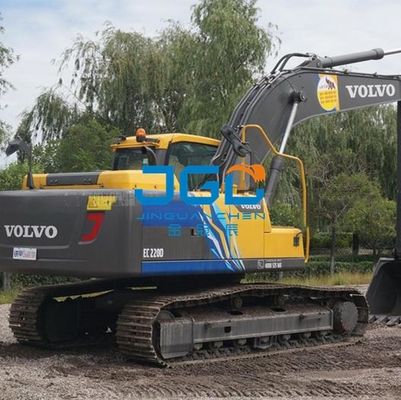 EC120D 140D 200D 210D 220D Excavator Front Windshield Excavator Door And Window Glass