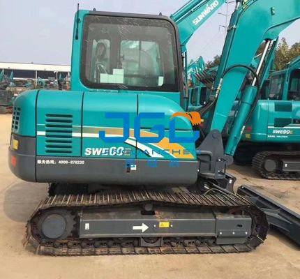 SWE60E 70 80 90 100 Excavator Glass Front Windshield Upper And Lower Door Sliding Window