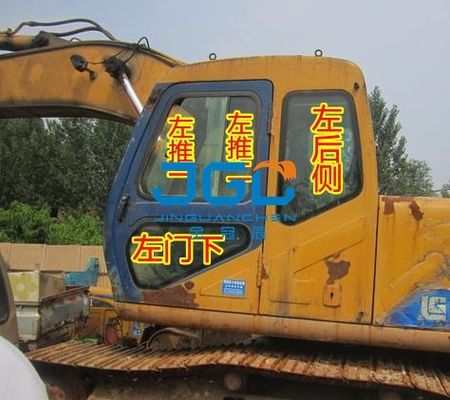 LG220C 230-3 Excavator Front Windshield Door Sliding Window Right Rear Side Rear Gear Tempered Glass