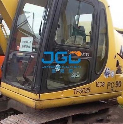 PC120-6 60-7 Excavator Front Windshield Door Sliding Window Rear Gear Rear Side Tempered Glass