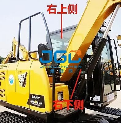60D 60E2-H Excavator Glass Front Windshield Left Door Upper And Lower Rear Gear