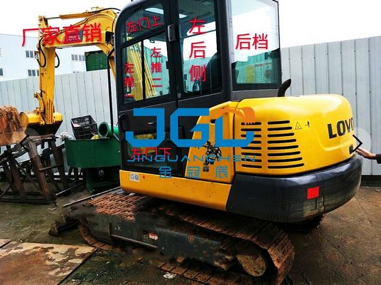 60D 60E2-H Excavator Glass Front Windshield Left Door Upper And Lower Rear Gear