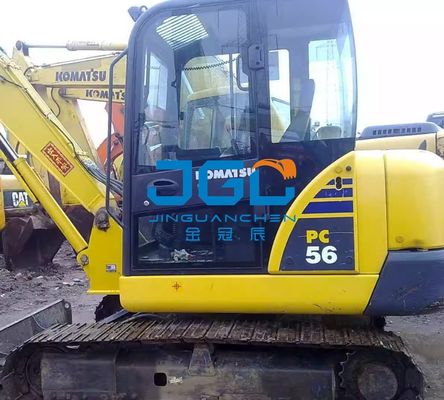 PC56-7 Right Rear Toughened Glass In Front Windscreen And Upper Car Doors And Windows Of Excavator