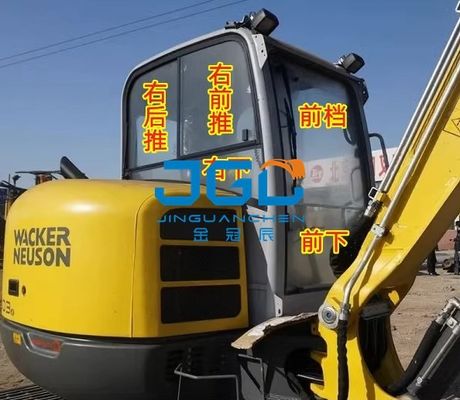 Excavator Z38 50 60 Front Gear Upper And Lower Left Rear Sliding Window Tempered Glass