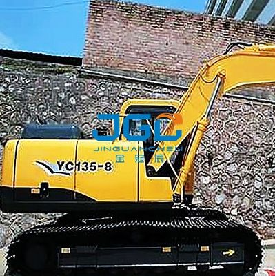 YC85-6 135-6 85-8 135-8 85-7 Excavator Front Stop Left And Right Rear Glass
