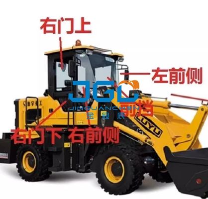 926 928 930 Loader Forklift Truck Front Windscreen Side Door Upper And Lower Rear Shield Tempered Glass