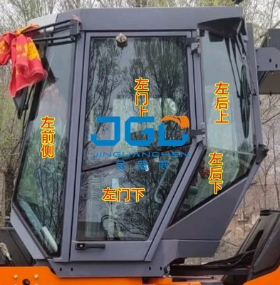 Road Roller HD110 130 138 Front Windshield Side Windshield Rear Windshield Tempered Glass