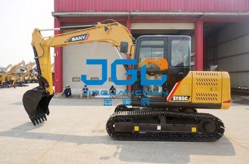 SY85C 70 95C Excavator Front Gear Rear Window And Upper And Lower Windshield