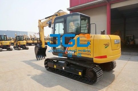 SY85C 70 95C Excavator Front Gear Rear Window And Upper And Lower Windshield