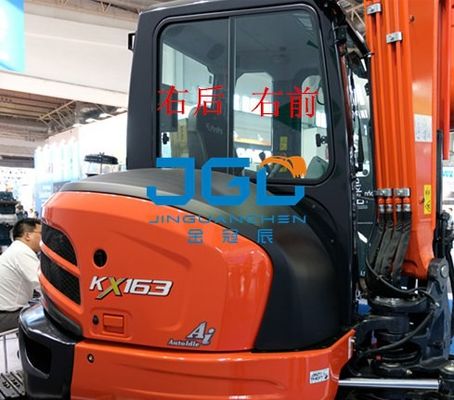 KX163-5 Excavator Front Gear Rear Screen Left And Right Doors And Windows Windshield