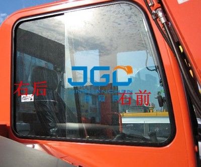 KX185-3 Excavator Front And Rear Gears Left And Right Windows And Upper And Lower Windshields