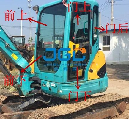 KX155 161 135-3S Excavator Front And Rear Left And Right Doors, Upper And Lower Windshield