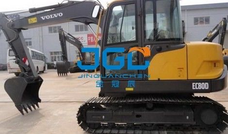 EC80D Excavator Front And Rear Gears Left And Right Windows And Upper And Lower Windshields