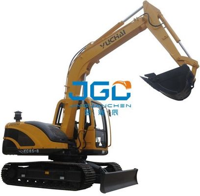 YC85-8 Excavator Front Gear Rear Block Left And Right Doors And Windows Upper And Lower Windshield