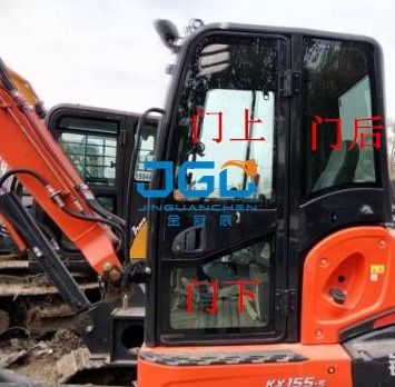 KX155-5 Excavator Front Gear Rear Windshield, Left And Right Doors And Windows